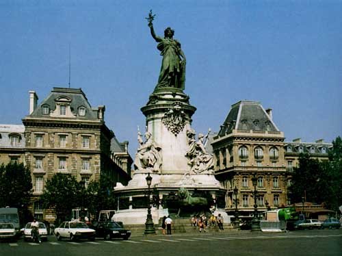 巴黎火炬传递线路解读之 共和国广场