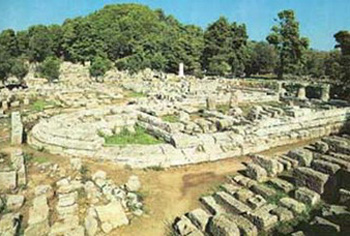 希腊古奥林匹亚遗址