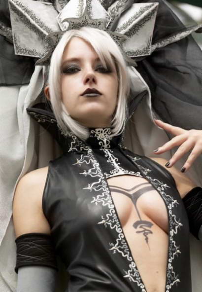 《天堂II》超级性感黑暗精灵COSPLAY