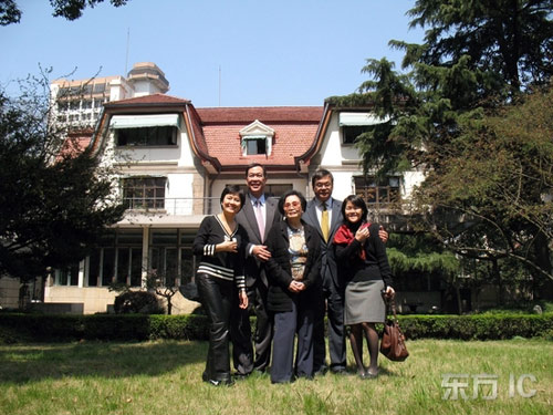 宋子文长女60年首返大陆参观上海旧居(组图)