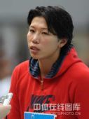 图文：女子400米混合泳决赛 齐晖接受采访