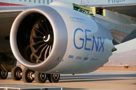 b787客机使用的genx-1b型发动机获得faa认证