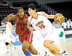 好运北京 国际女子篮球赛 中国队或以头名出线