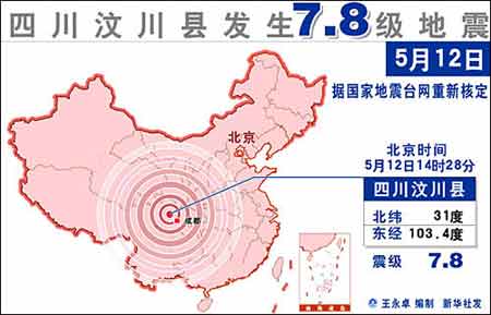 国内新闻 四川汶川发生8级大地震 四川地震消息450_289