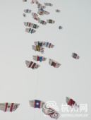 组图：杭州市民放飞奥运风筝 迎圣火为灾区捐款