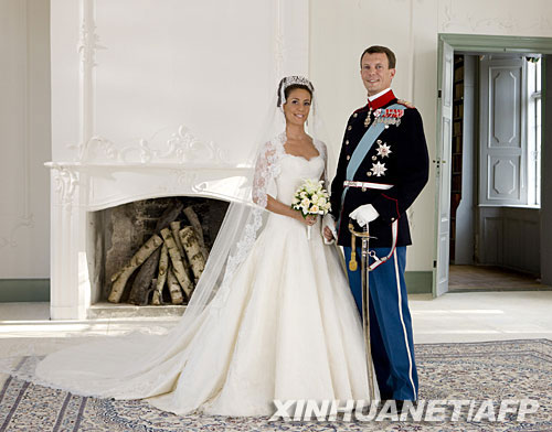丹麦王子约阿希姆再婚迎娶法国新娘(图)