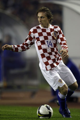图文:欧洲杯16强之克罗地亚 核心莫德里奇