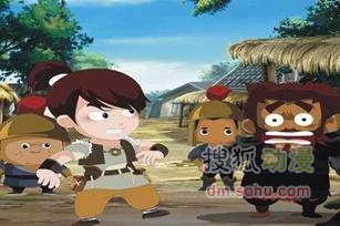 《赤松威龙》讲述少年英雄铲除魔教的故事，画面十分诙谐