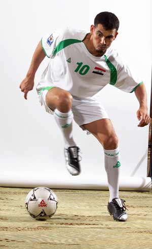 伊拉克足球队尤尼斯:这样拍广告很爽
