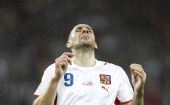 图文:[欧洲杯]捷克2-3土耳其 科勒错失破门良机