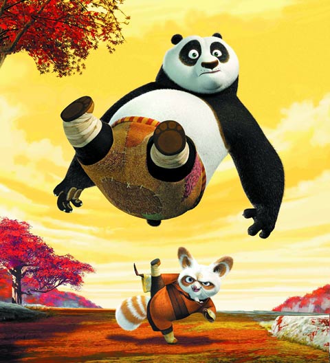 《功夫熊猫》借中国元素胜《功夫之王》