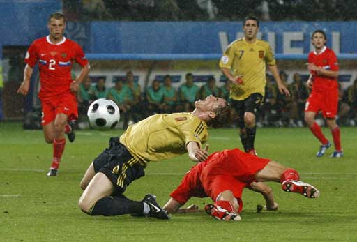 国际足球 2008欧洲杯足球赛 2008欧洲杯半决赛-vs西班牙 08