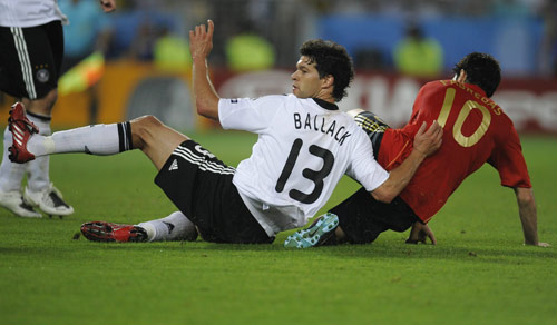 国际足球 2008欧洲杯足球赛 2008欧洲杯决赛-德国vs西班牙 08德国vs