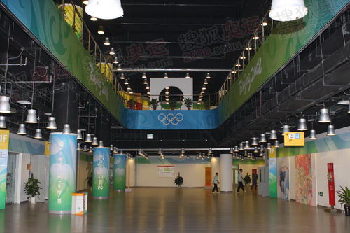 北京奥运会主新闻中心内部