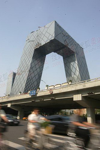 组图:北京特色建筑——新央视大楼