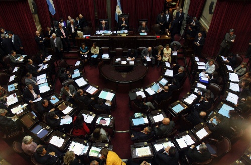 组图:阿根廷议会否决农产品出口税法案