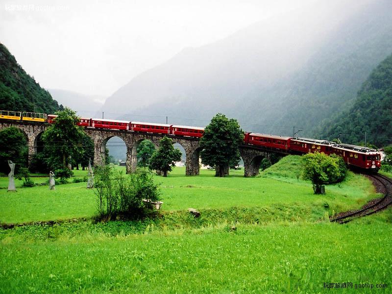 瑞士黄金列车(图)