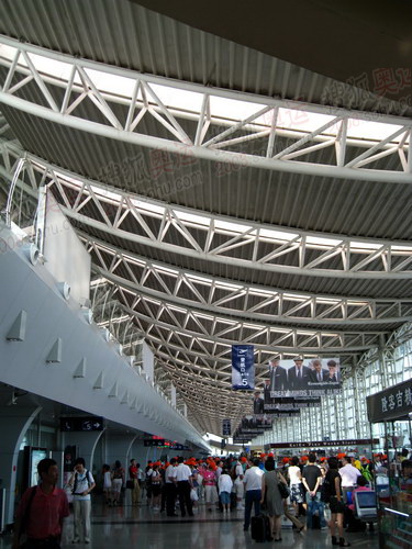 沈阳桃仙国际机场候机大厅