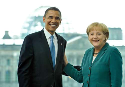 奥巴马柏林演讲:若胜选 美国将和欧洲重修旧好