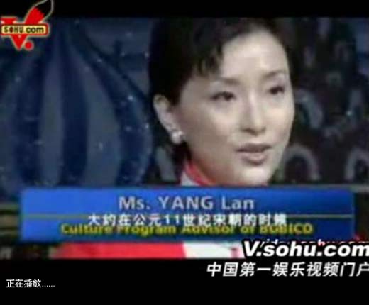 杨澜七年前如此美丽 经典演讲震动世界