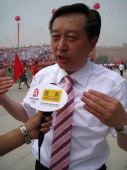 组图：安阳市市长张笑东接受官网记者独家采访