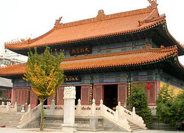 图文天津挂甲寺大雄宝殿