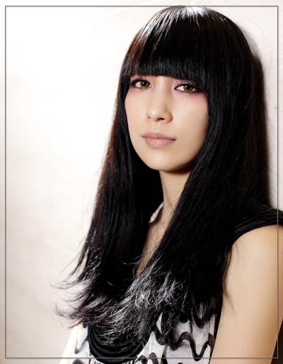 组图:中岛美嘉唯美写真 长发迷情