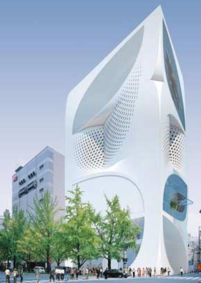 lv东京打造超现代建筑风格旗舰店