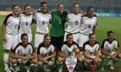 图文：女足挪威VS美国 美国队首发老将新秀上阵