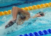 图文：男子200米自由泳决赛 泳池中的