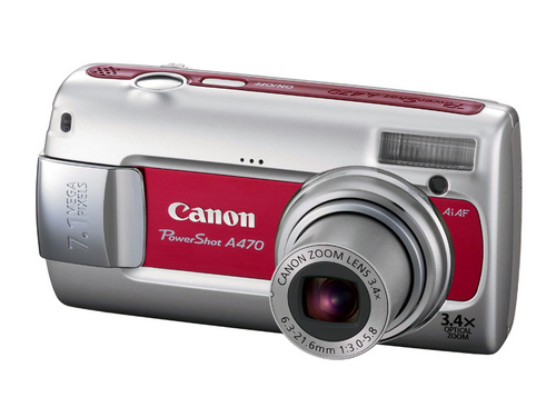 700万像素入门级相机 佳能A470低价上市 