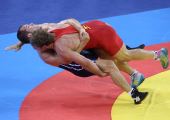 图文:男子自由式摔跤84公斤级 乌克兰获铜牌