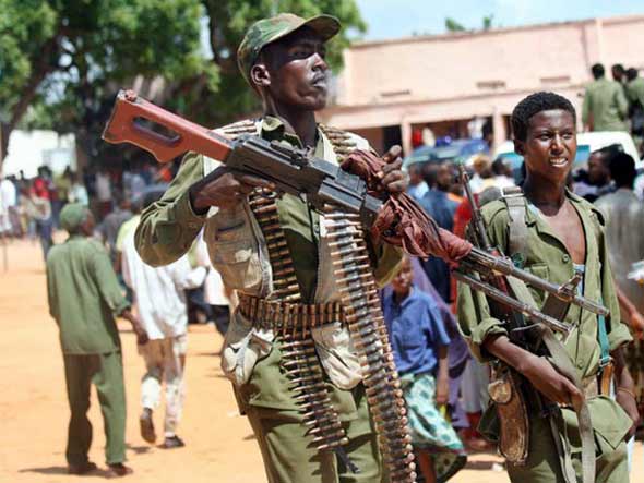 索马里政府军士兵资料图片