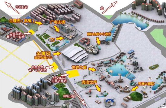 湖南省广播电视中心平面图