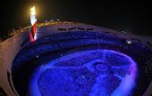 图文：北京奥运会闭幕式隆重举行 圣火汹汹