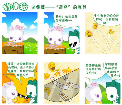消费篇——“漂亮”的豆芽