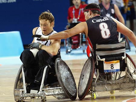 第13届残奥会轮椅橄榄球项目设置