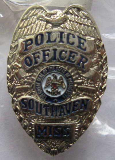 美国警察的金属徽章