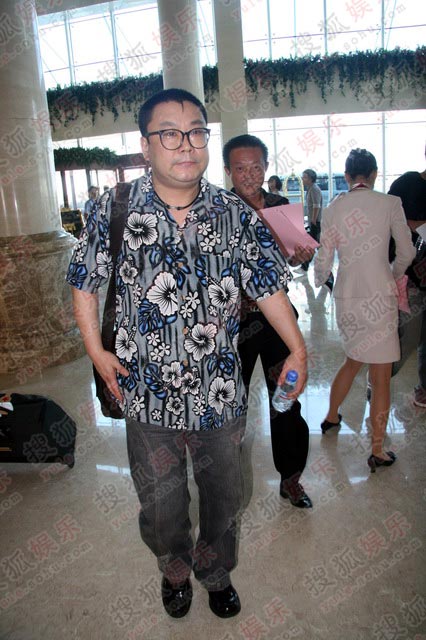 尹相杰抵达彩排现场