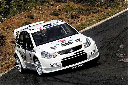 SuzukiʹSX4ΪطRallyɴ˿ɼǿ