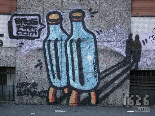 有创意的外国街头涂鸦2(多图)-搜狐文化频道