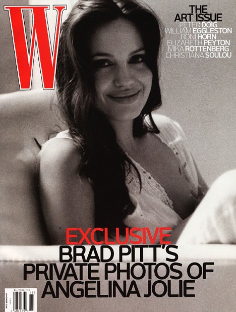 最新一期的《W》杂志的封面