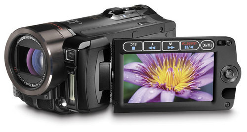 内置32GB闪存卡 佳能摄像机HF11促销送包 
