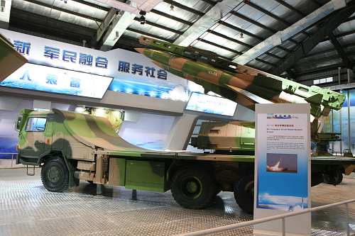 国产ks-1a凯山(又有人称其为"红旗-12")中程防空导弹系统