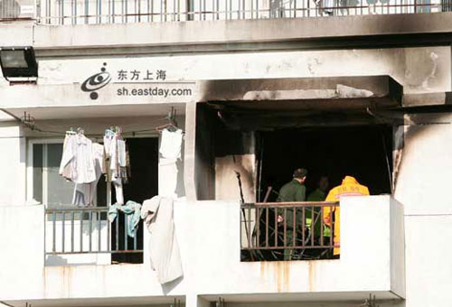 上海商学院火灾4名遇难女生身份详情查明(组图