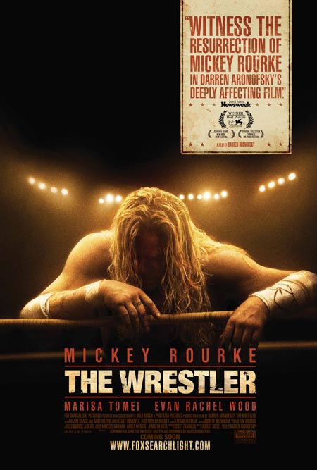 《摔角手》正式版海报