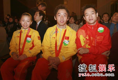 奥运冠军杨威、邹凯、何可欣