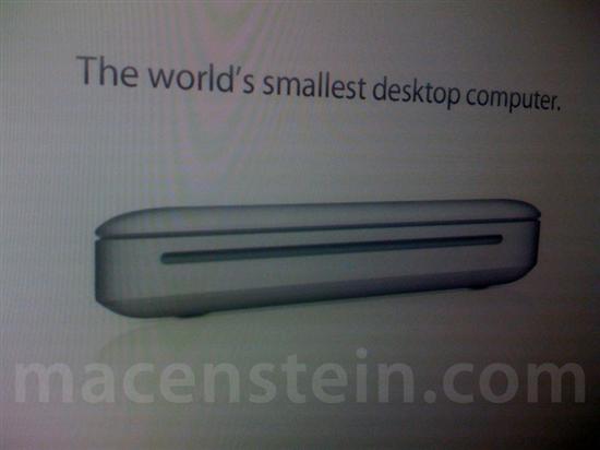 全球最小巧台式机 新Mac mini谍照曝光