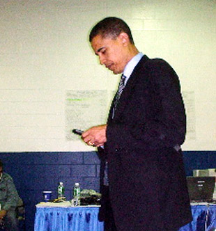 美博客曝奥巴马将使用 超级加密 黑莓手机(图)