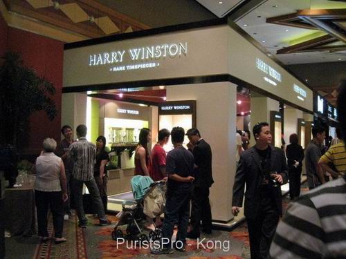 海瑞温斯顿harry winston展厅